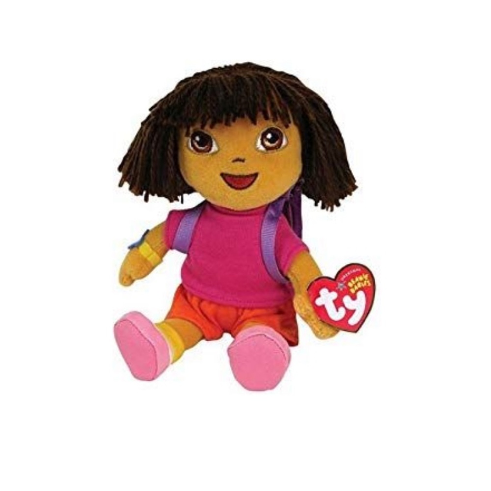 NWT Ty Beanie Babies Dora 8” RARE VINTAGE